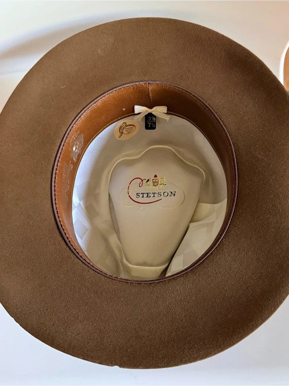 STETSON Royal De Luxe Fur Felt Brown Fedora